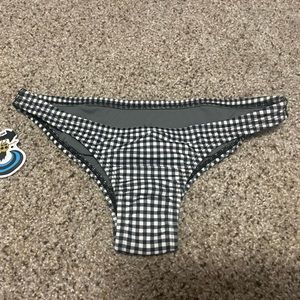 Jolyn Gingham Europe Bikini Bottom NWT